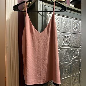 ❤️Valentine- no breaded reversible Pink/wine color Women's tank